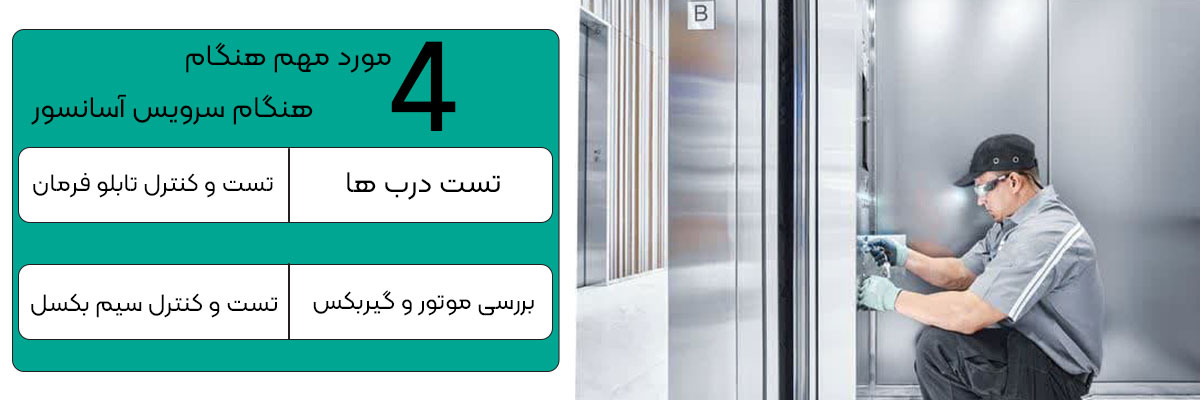 از سرویسکار آسانسور خود، این موارد را بخواهید! از سرویسکار آسانسور خود، این موارد را بخواهید!