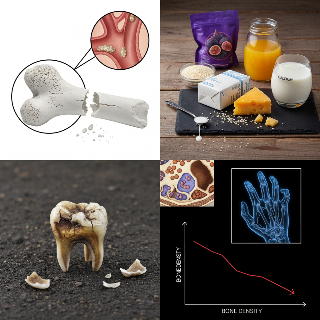 روش‌های تشخیص کمبود کلسیم