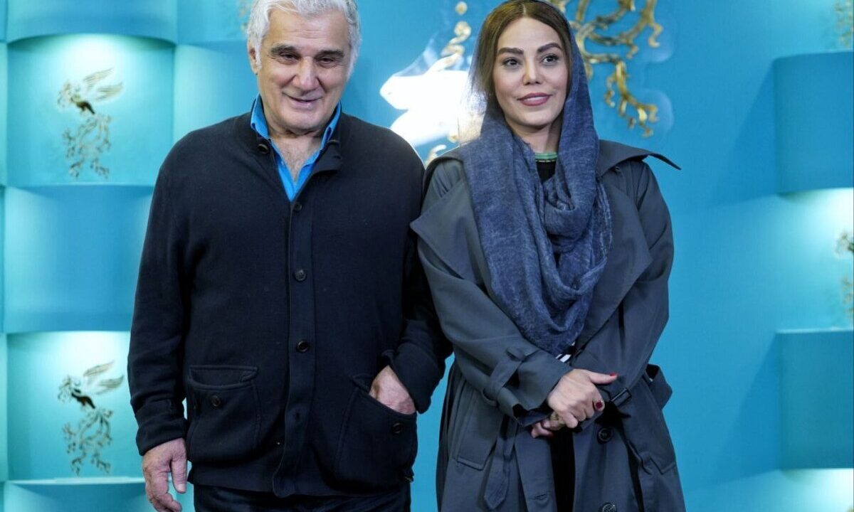 استایل اروپایی مهدی هاشمی و همسر جوانش در یک مراسم+ عکس