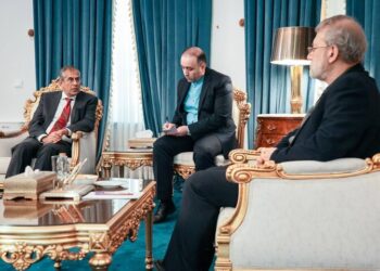 دیدار معاون مشاور امنیت ملی هند با لاریجانی