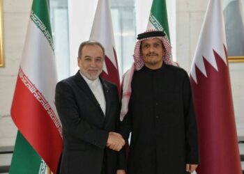 دیدار عراقچی با محمد بن عبدالرحمن آل ثانی
