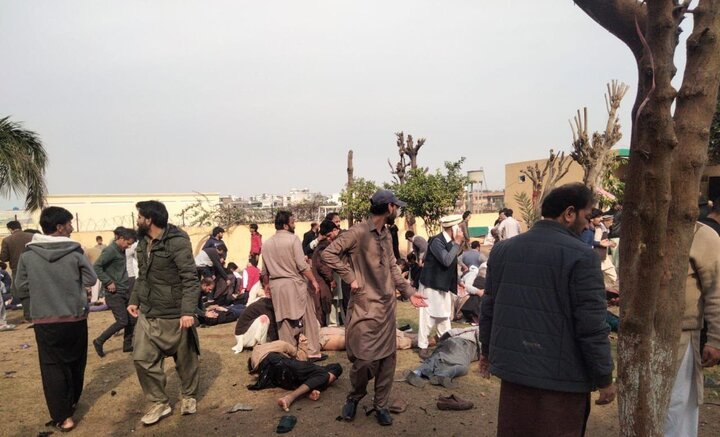 شمار شهدای انفجار تروریستی پاکستان به ۳۶ نفر رسید شمار شهدای انفجار تروریستی پاکستان به ۳۶ نفر رسید