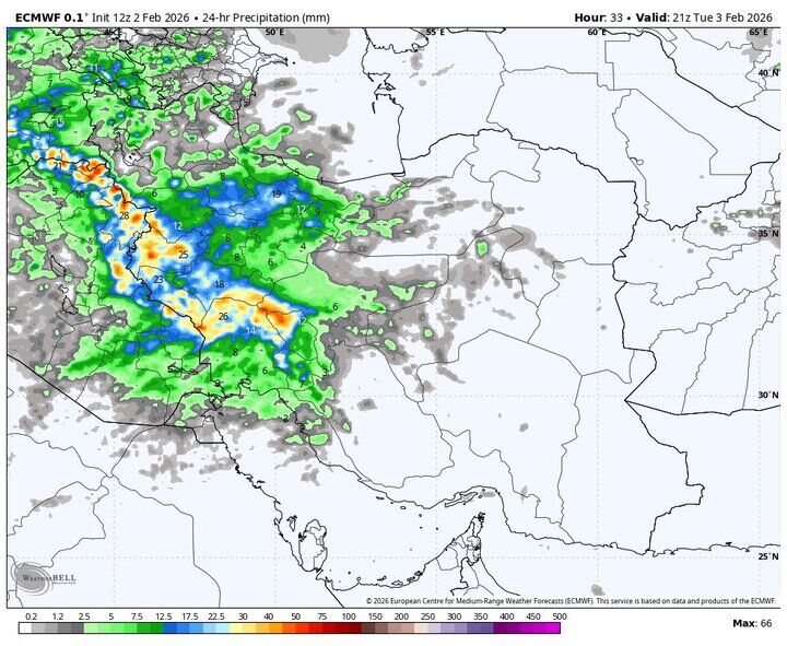 هشدار هواشناسی کشاورزی و اعلام وضعیت سطح نارنجی در نیمه غربی کشور