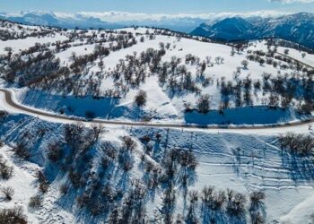 کاهش ۷۰ درصدی پوشش برفی ایران