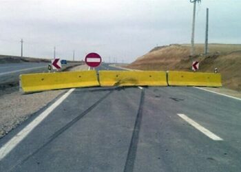 2 محور شریانی کشور مسدود شد