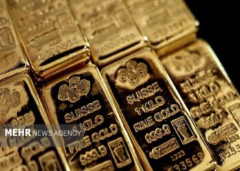 افت قیمت طلا در پی تنش‌های خاورمیانه