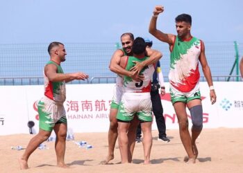 برتری کبدی‌بازان ایران مقابل پاکستان در گام نخست