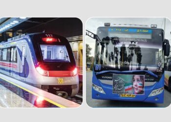 بلیت مترو و اتوبوس در تهران ریگان است