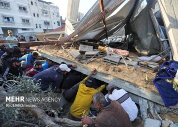 حمله هوایی رژیم اسرائیل به شمال غزه، ۵ شهید برجای گذاشت