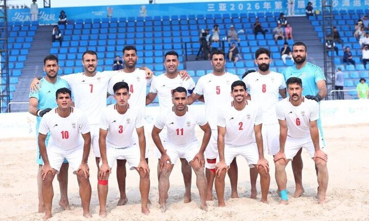 فوتبال ساحلی ایران به فینال رسید