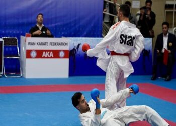 ملی پوشان کاراته در آزمون انتخابی