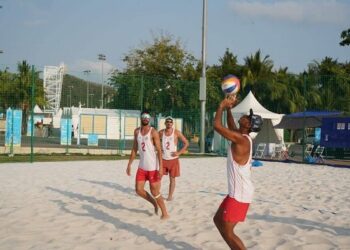 پیروزی تیم والیبال ساحلی ایران در گام نخست