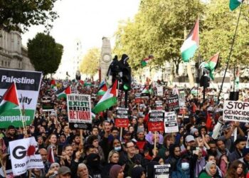 ابراز نگرانی رسانه صهیونیستی درباره قدرت حامیان فلسطین در انگلیس