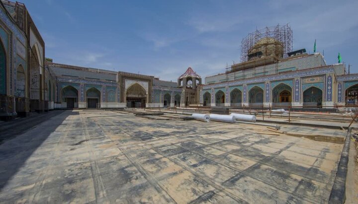 افتتاح بخش زیارتی صحن حضرت زینب(س) در پاییز امسال 