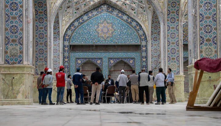 افتتاح بخش زیارتی صحن حضرت زینب(س) در پاییز امسال 