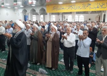 اقامه نماز عید قربان در کاشمر