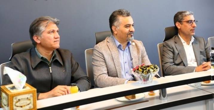 بازدید دکتر علی رسولیان، مدیرعامل فولاد سنگان و برخی از اعضای شورای پژوهشی شرکت از پارک علم و فناوری خراسان رضوی