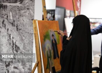تجسمی‌ها در سنگر مقاومت؛ از ائتلاف ملی و جهانی کاریکاتور تا گرافیک جنگ