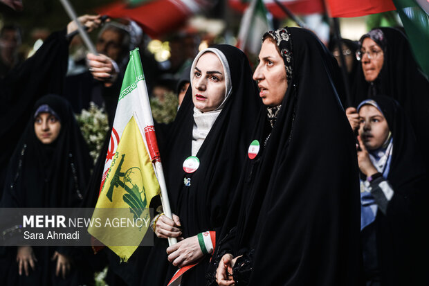 تجمعات شبانه رامیان؛ نمایش وحدت و میدان‌داری مردم
