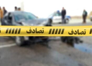 تصادف زنجیره‌ای ۷۰ خودرو در آزادراه قزوین – زنجان