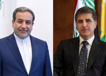 تماس تلفنی وزیر امور خارجه با رئیس اقلیم کردستان عراق