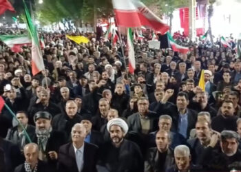 حماسه مردم میاندوآب در تجمعات شبانه به ایستگاه هفتاد رسید