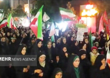 خروش مردم ولایتمدار مشگین شهر در دفاع از انقلاب و ولایت