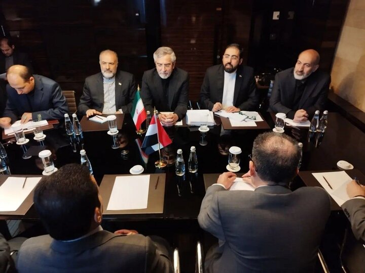 دیدار علی باقری با مشاور امنیت ملی سوئیس در مسکو