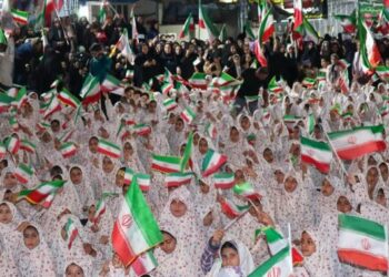 لحظات ماندگار جشن تکلیف فرشته‌های کوار در اجتماع شبانه