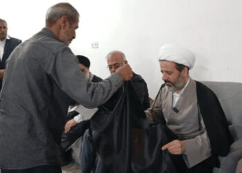 نماینده آیت‌الله سیستانی از خادمان موکب شهدای گمنام هرمز تجلیل کرد