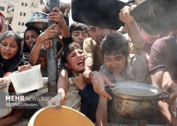۴۲ درصد حوادث مرتبط با گرسنگی در جهان در غزه روی می دهد 