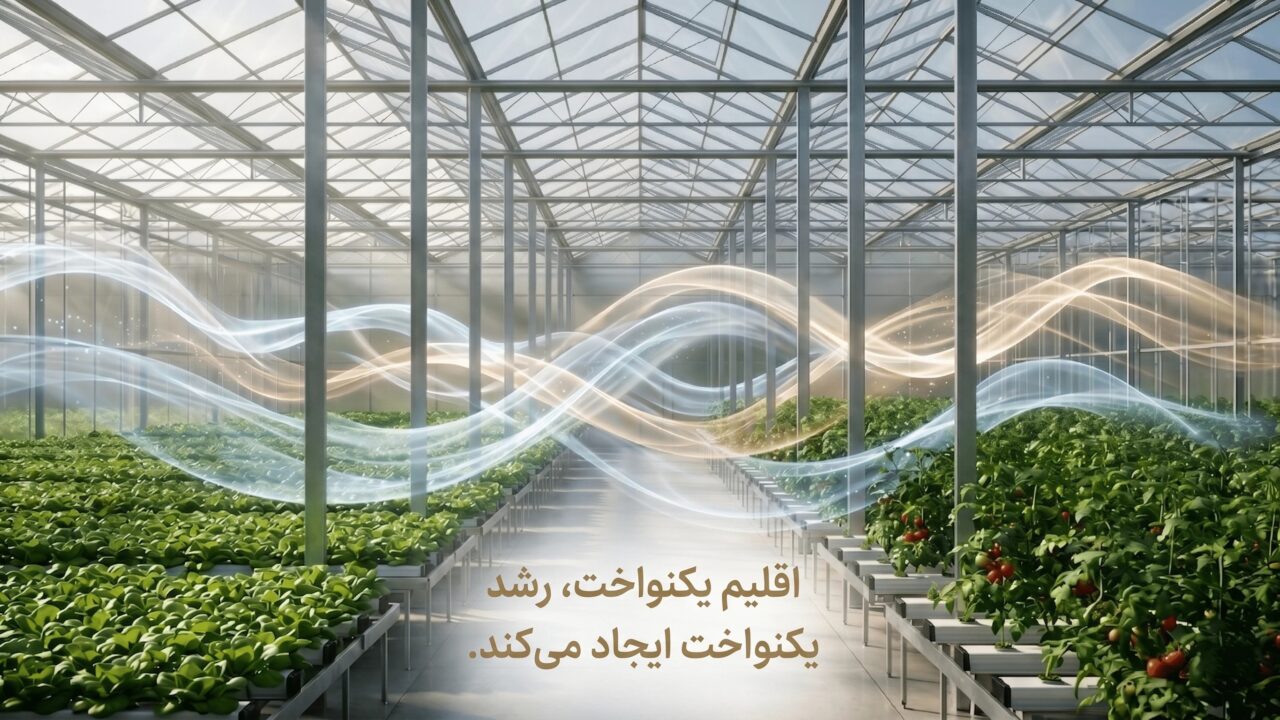 تهویه گلخانه