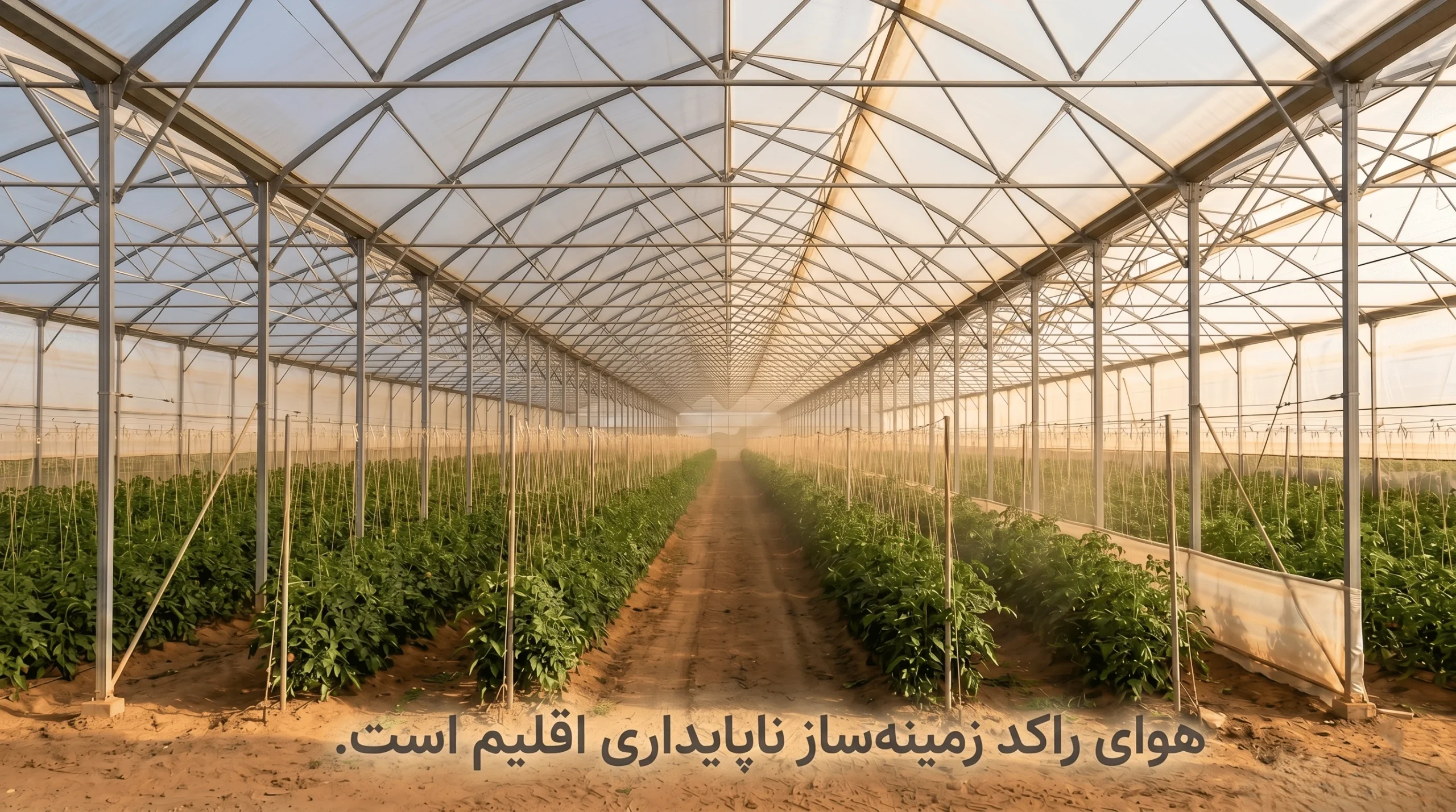 تهویه در گلخانه