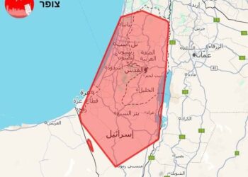 آژیر خطر در شمال و جنوب فلسطین اشغالی