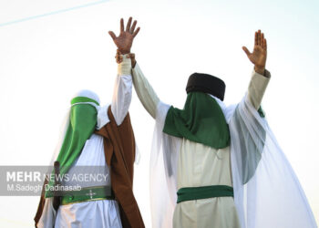 بازسازی واقعه عید غدیرخم در لامرد