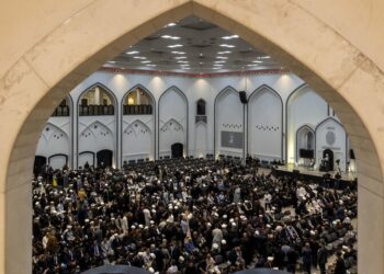 برگزاری مجلس ترحیم آیت‌ الله فیاض در نجف اشرف/ تصاویر
