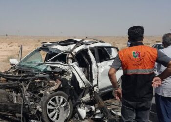 تصادف مرگبار در محور تنگ چنار یزد