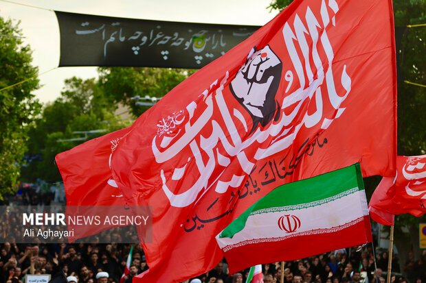 تصاویری از عزاداری عاشورای حسینی در ارومیه