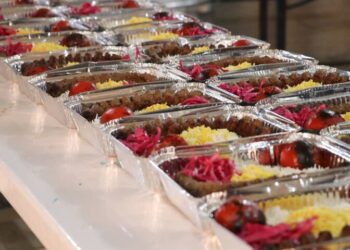 توزیع ۴۳۰۰ پرس غذای گرم در شهر ایلام به مناسبت غدیر