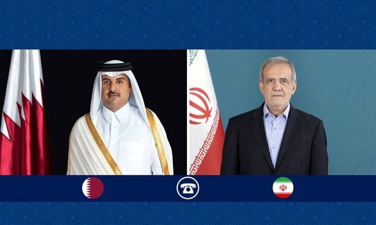 رایزنی تهران و دوحه درباره تحولات منطقه / تقدیر رئیس‌جمهور از نقش قطر در روند دیپلماسی