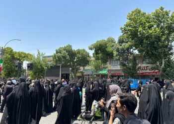 عزاداری چنارانی ها در تاسوعای حسینی