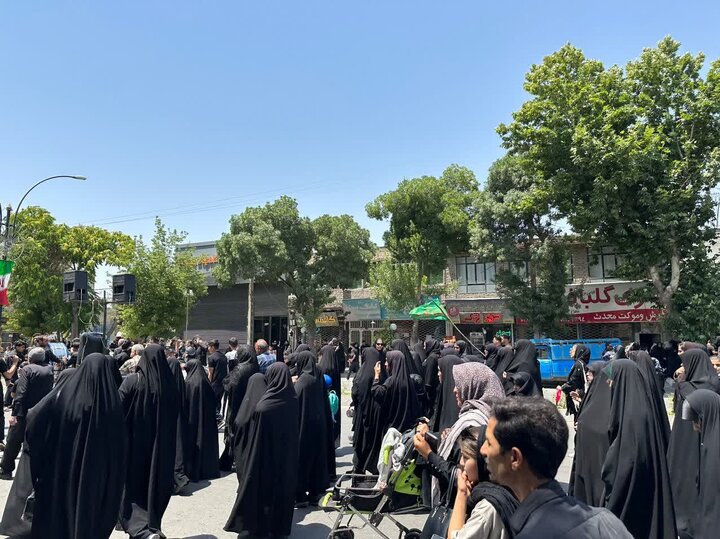 عزاداری چنارانی ها در تاسوعای حسینی