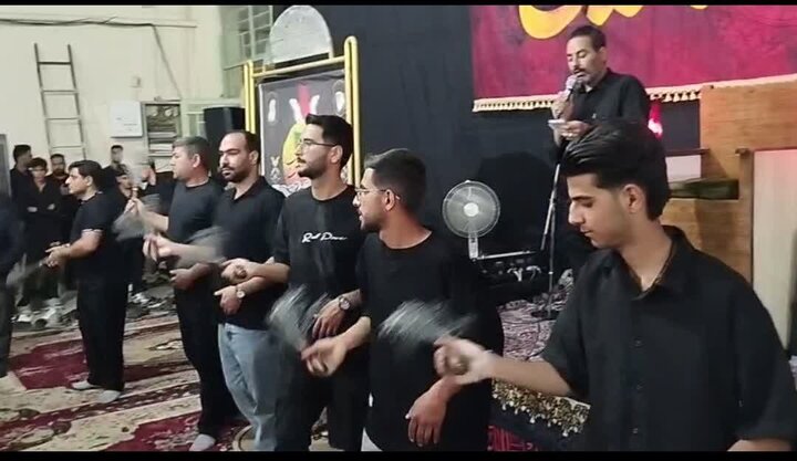 عزاداری کوهبنانیها در شب ششم ماه محرم عزاداری کوهبنانیها در شب ششم ماه محرم