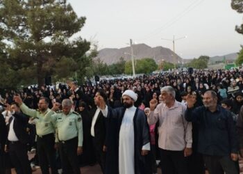 فریاد مقاومت کوهبنانی ها در مهمانی کیلومتری غدیر