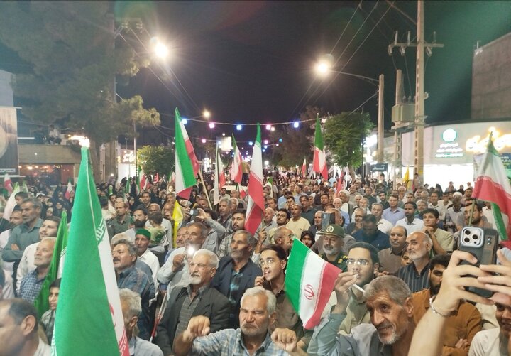 مردم رامیان پای کار ماندند؛ تداوم تجمعات شبانه در موج نود و چهارم