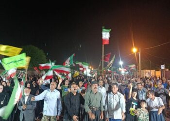 موج حضور گرگانی‌ها در حمایت از ایران اسلامی