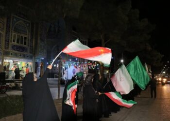 میدان داری مردم تربت جام در شب نود و هفتم