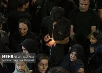 نوای شام غریبان در گالیکش طنین‌انداز شد
