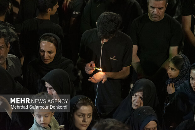 نوای شام غریبان در گالیکش طنین‌انداز شد