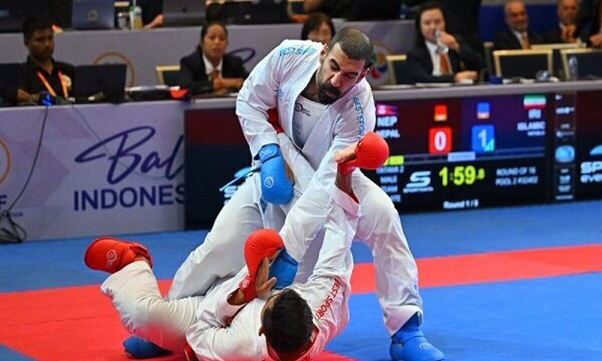 کاراته ایران نایب قهرمان آسیا شد